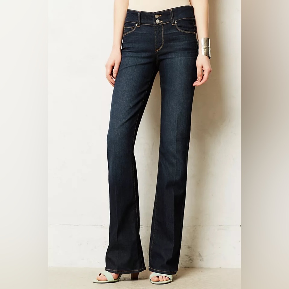 PAIGE HIDDEN HILLS BOOTCUT JEANS SZ 28”
